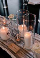 Vases with Candles 