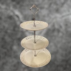 3 tiered China Cake Stand 