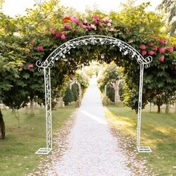 Arbour   White Decorative Archway 