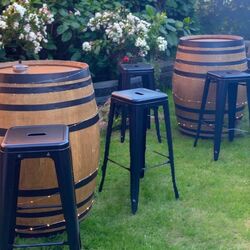 Bar Stools Metal    Black