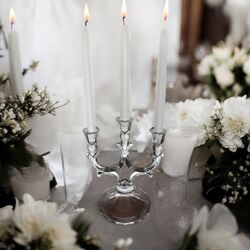 Crystal Candelabra 