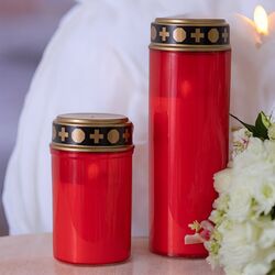 Memory Candles   LED Red