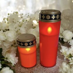 Memory Candles   LED Red