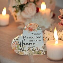 Memory Table Sign   Acrylic Small