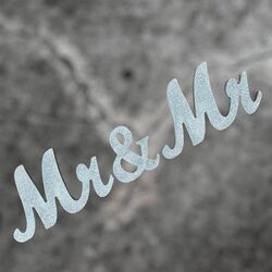 Mr + Mr Mrs + Mrs or Mr + Mrs   Silver 