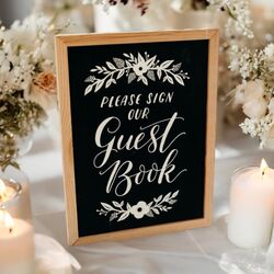 Please Sign Our Guest Book 