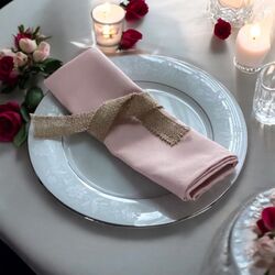 Table Napkins   Blush 