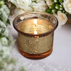 Tea Light Holders   Gold 