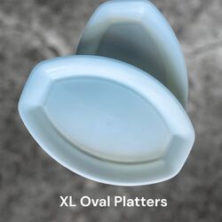 XLarge Oval Plastic Platters 